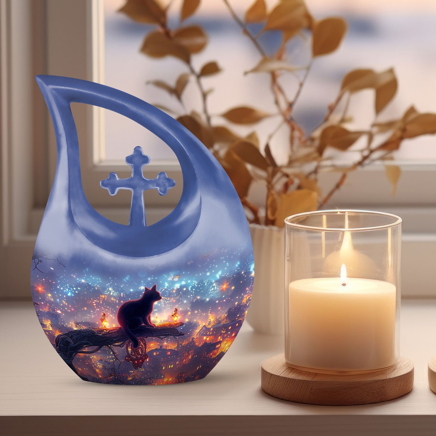 Twilight Festive Glow Urn, 
