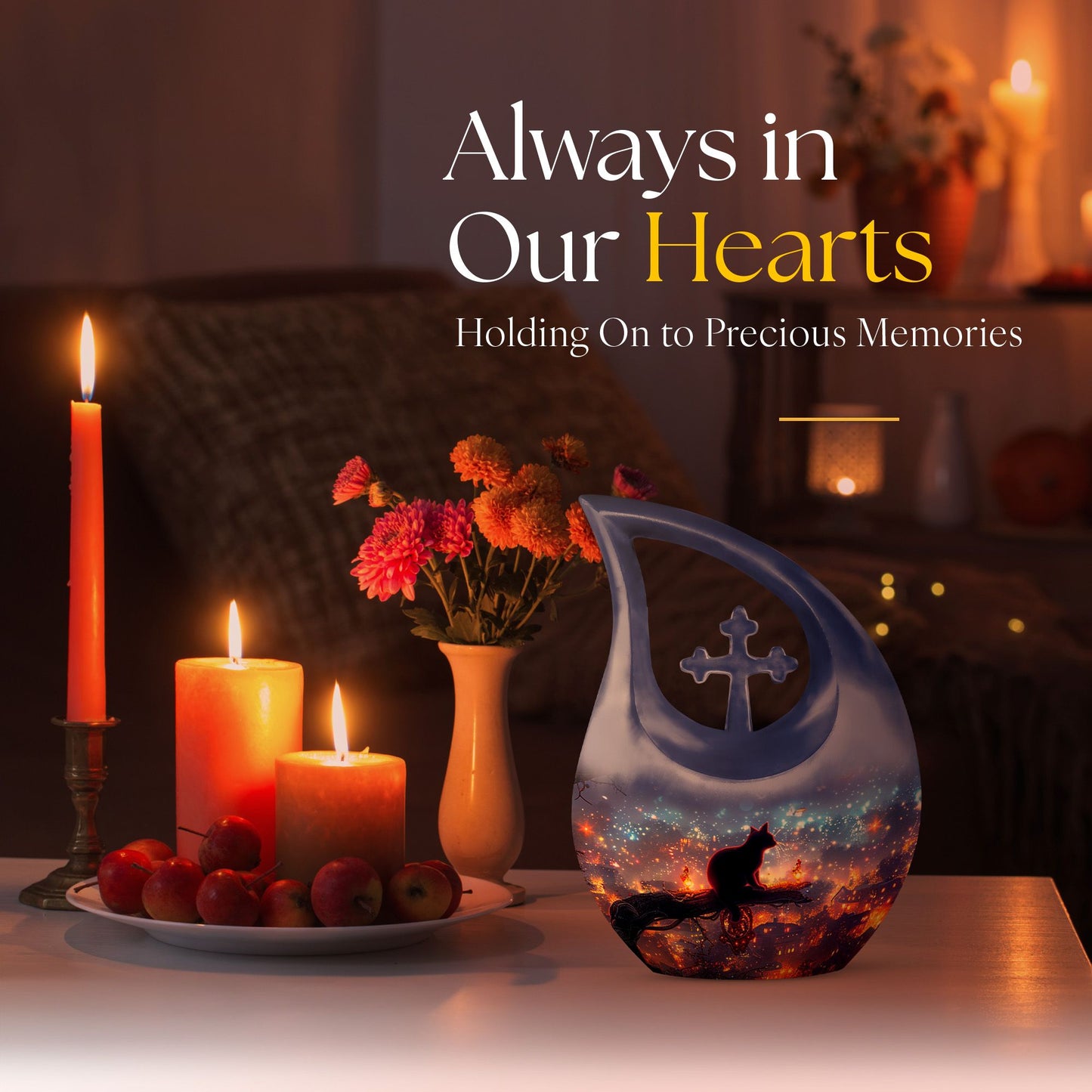 Twilight Festive Glow Urn, 