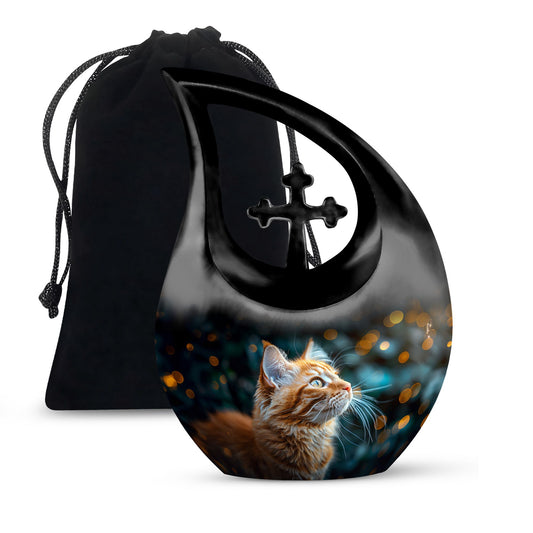 10-inch Amber Gaze Wonder Urn 