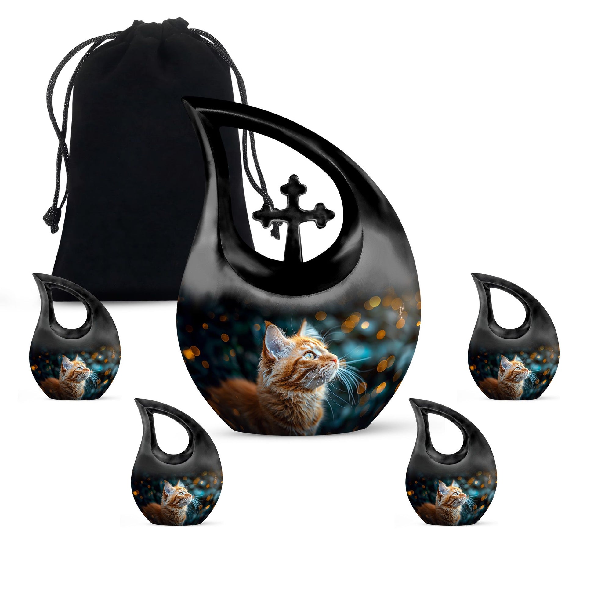 10-inch Amber Gaze Wonder Urn 