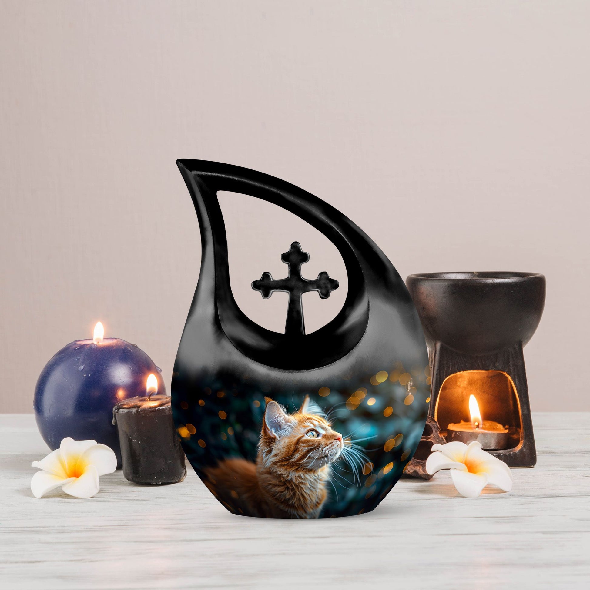 10-inch Amber Gaze Wonder Urn 