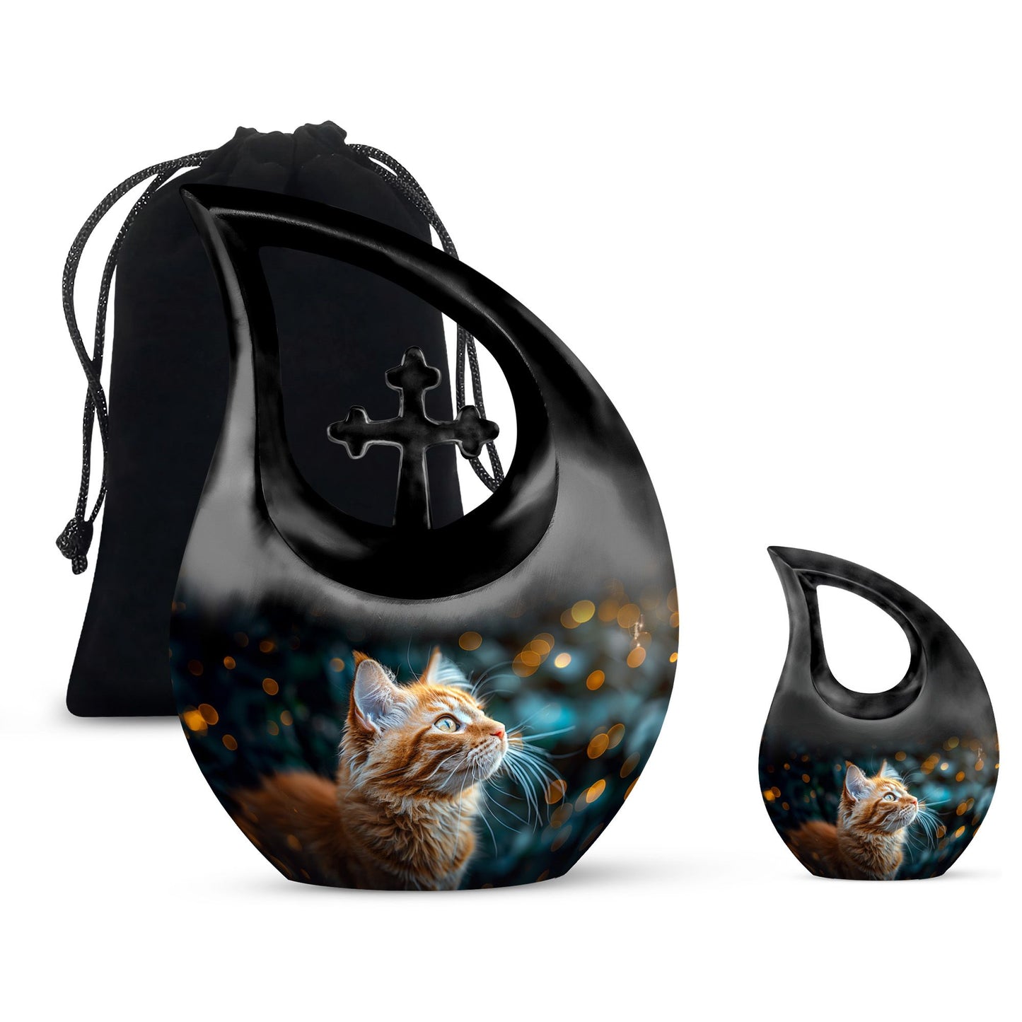 10-inch Amber Gaze Wonder Urn 
