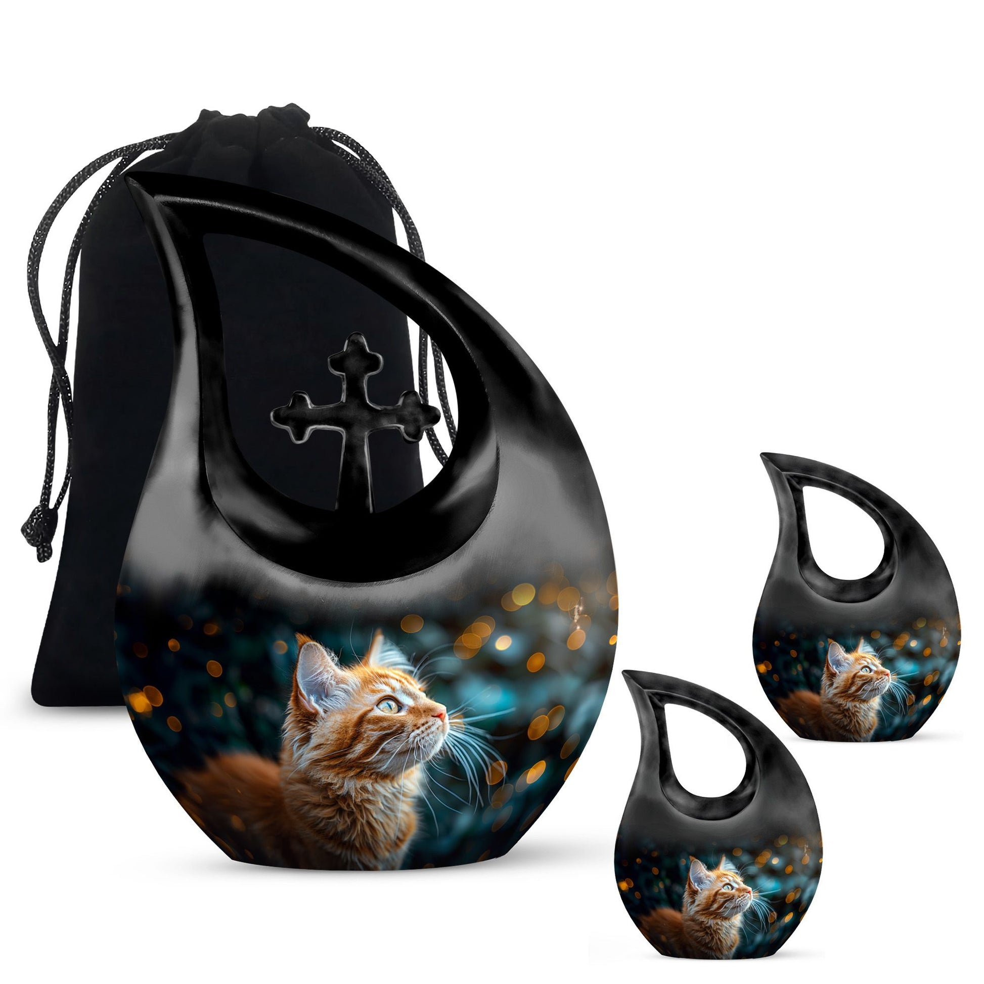 10-inch Amber Gaze Wonder Urn 