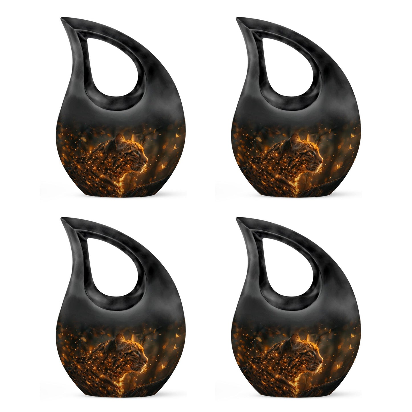10-inch Glowing Dusk Prowler Urn 