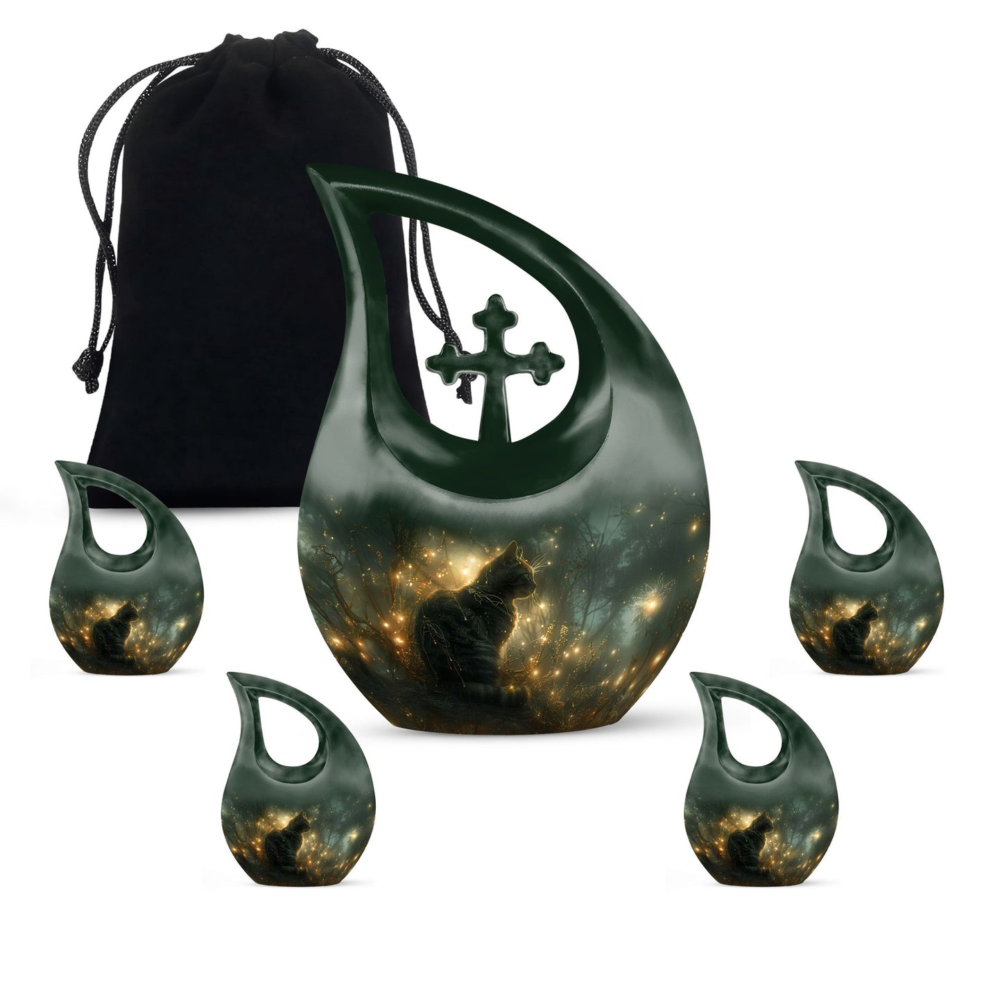 10-Inch Mystical Forest Vigil Urn