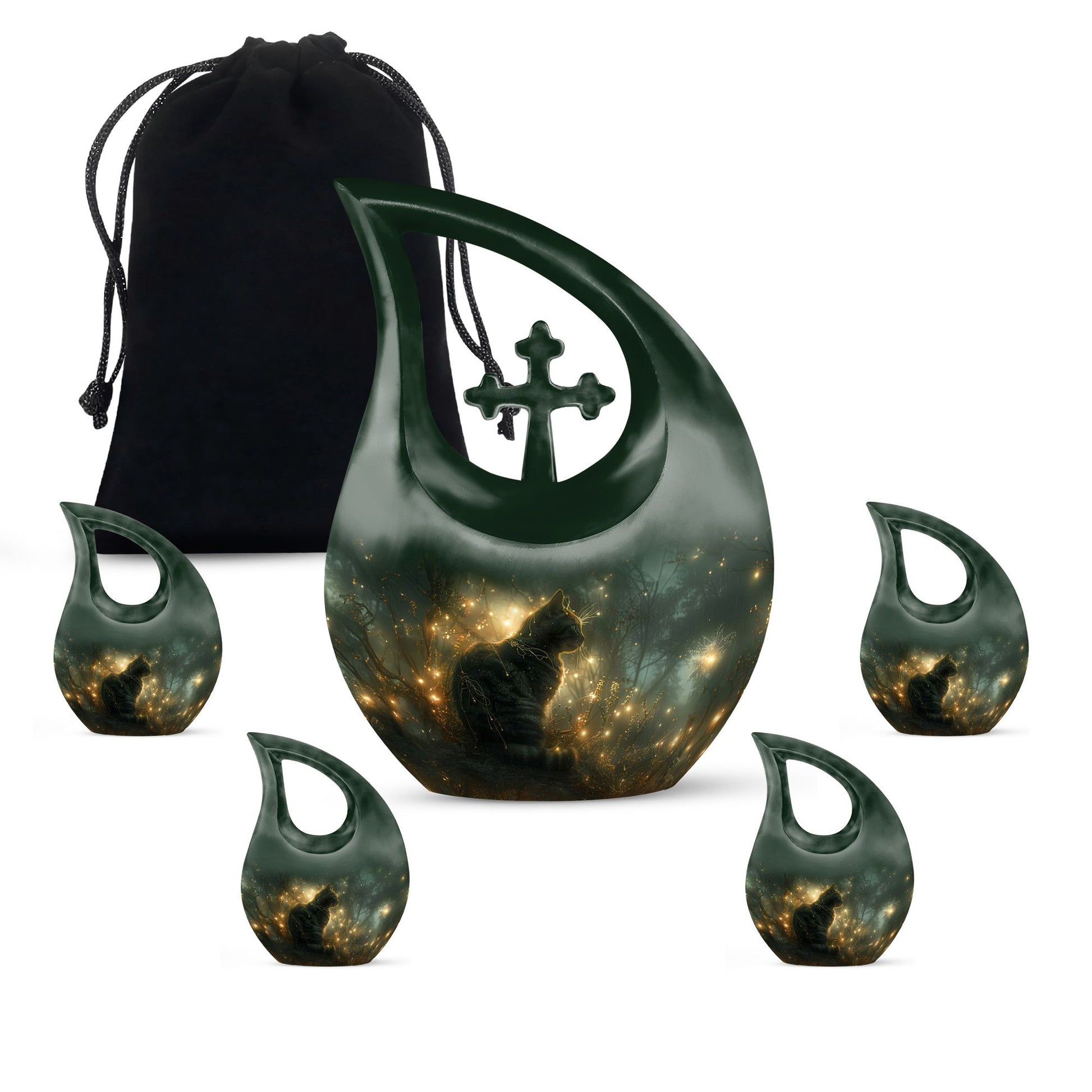 10-Inch Mystical Forest Vigil Urn