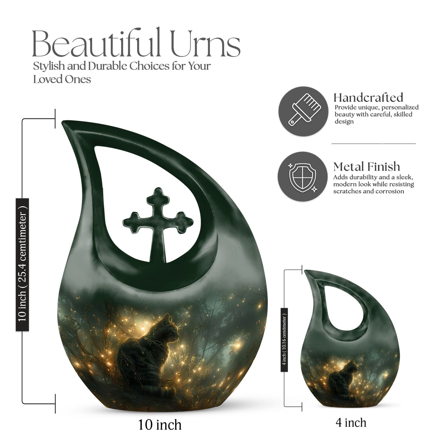 10-Inch Mystical Forest Vigil Urn
