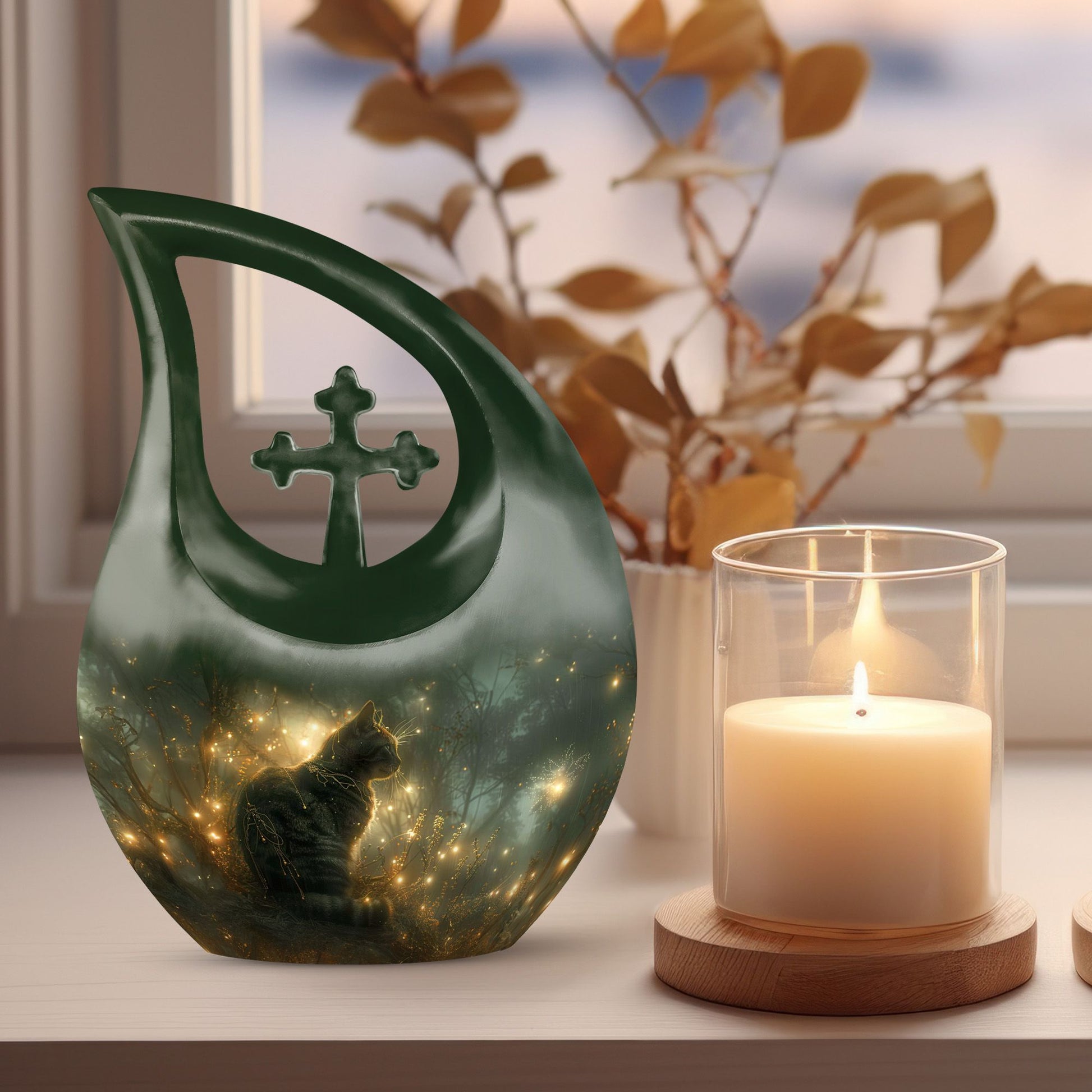 10-Inch Mystical Forest Vigil Urn