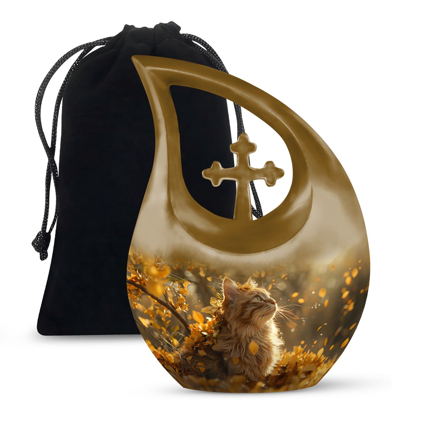 10-inch Regal Autumn Whispers Urn 