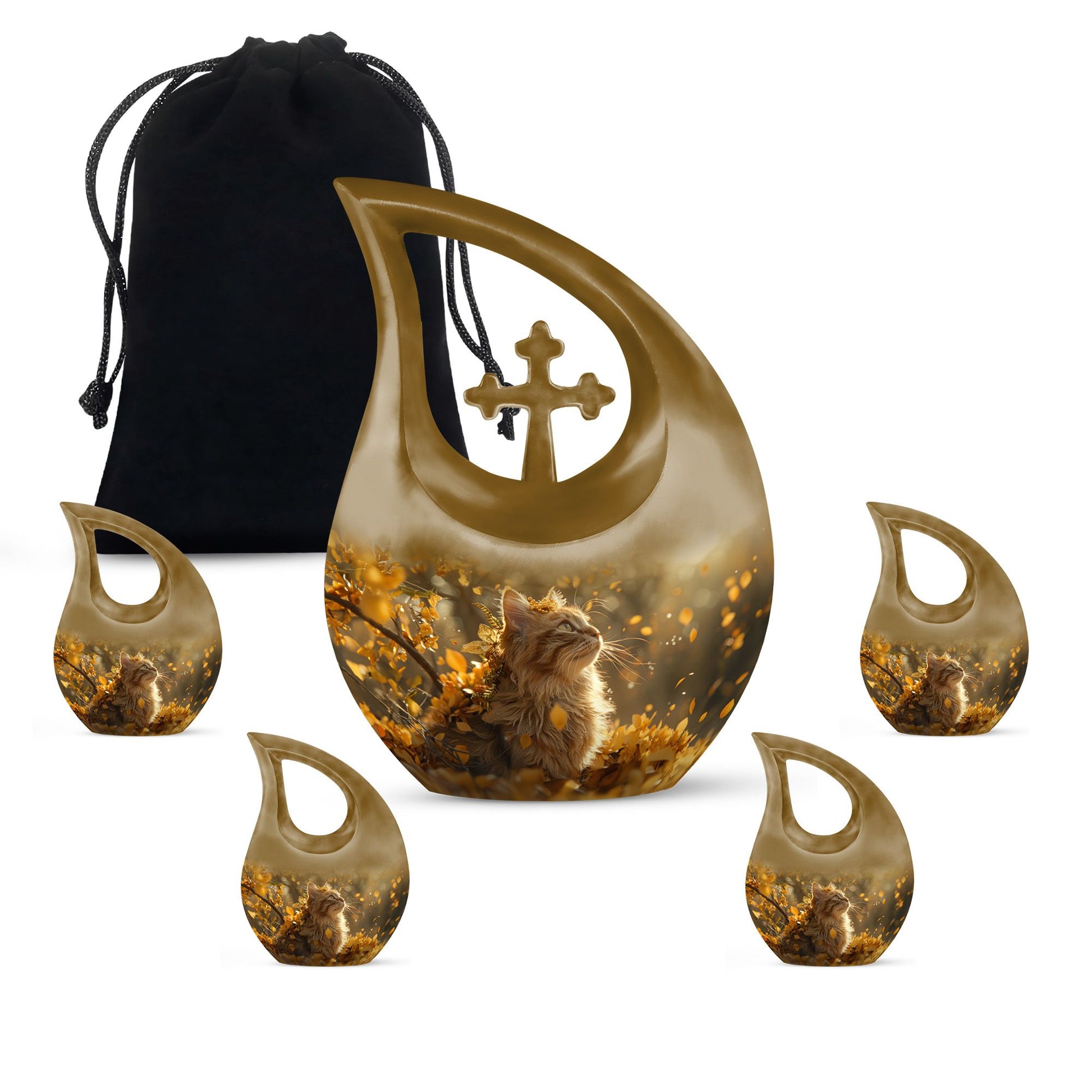 10-inch Regal Autumn Whispers Urn 