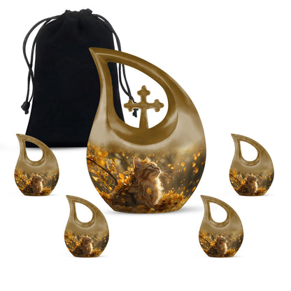 10-inch Regal Autumn Whispers Urn 