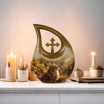 10-inch Regal Autumn Whispers Urn 