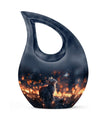 Twilight Butterfly Dance Urn,