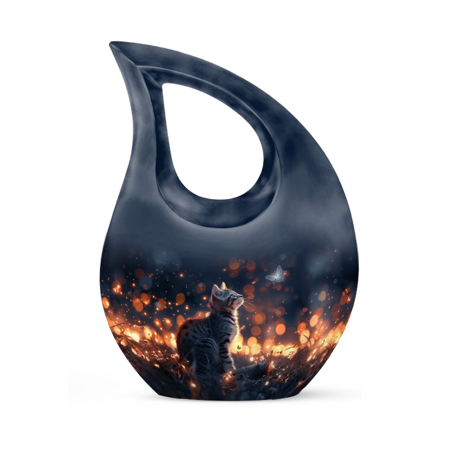 Twilight Butterfly Dance Urn,