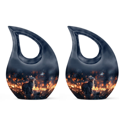Twilight Butterfly Dance Urn,
