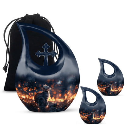 Twilight Butterfly Dance Urn,