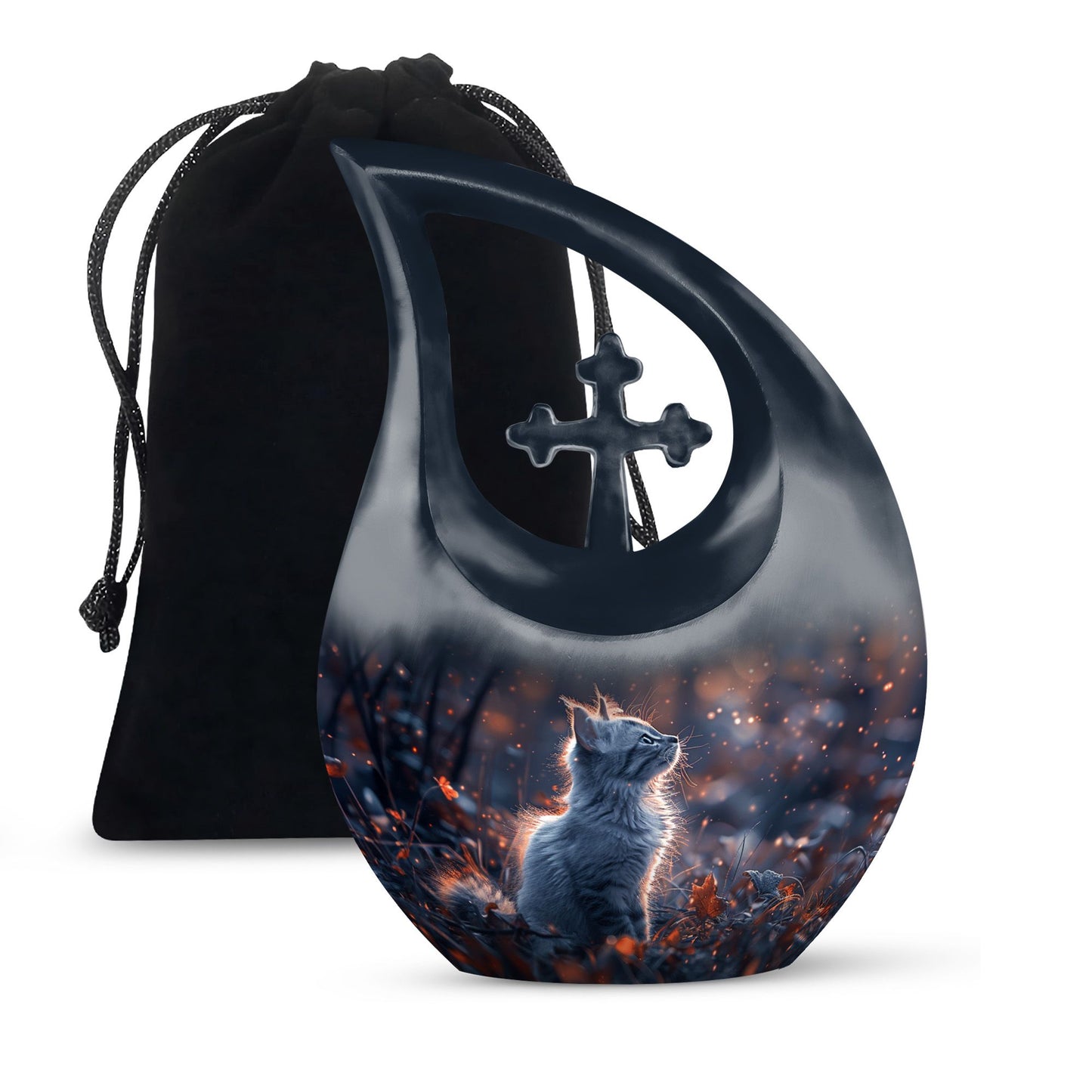 10 inch Autumn Whispers Urn