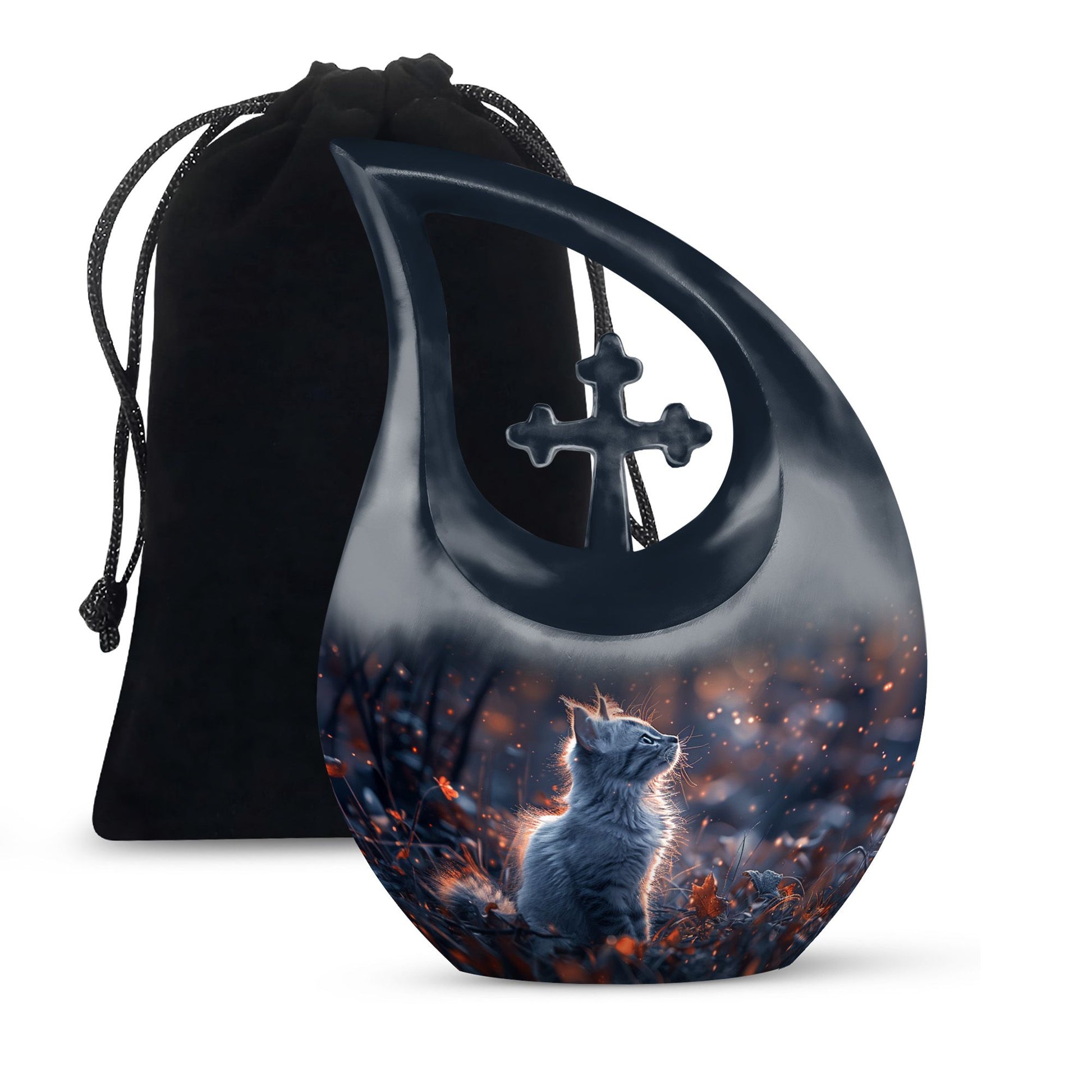 10 inch Autumn Whispers Urn