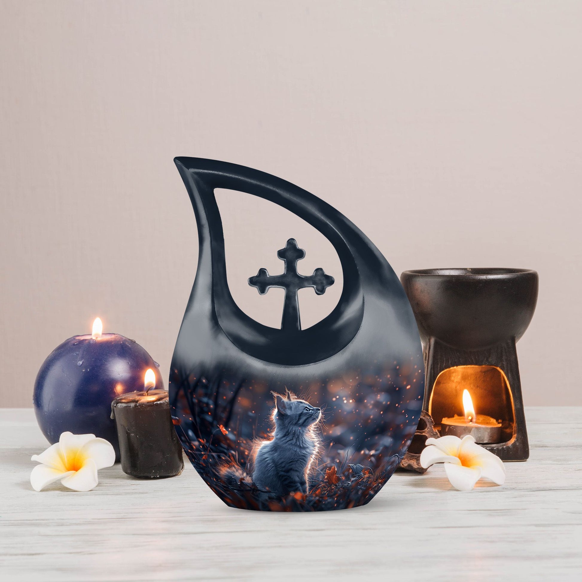 10 inch Autumn Whispers Urn
