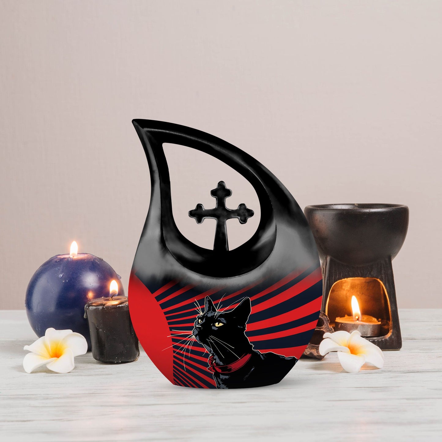 10-inch Rising Sun Sentinel Urn,