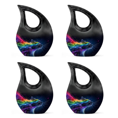 10-inch Vivid Whisker Waves Urn