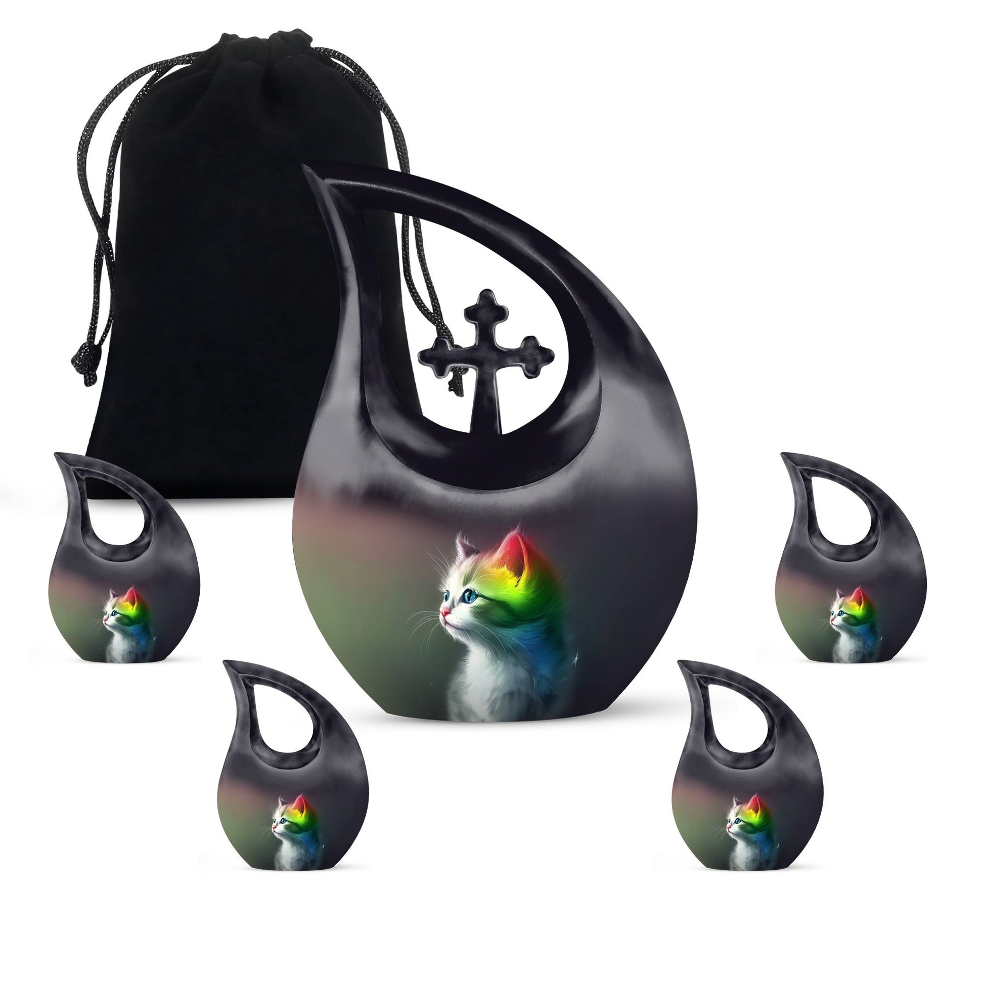 10-inch Spectral Whisker Glow Urn 