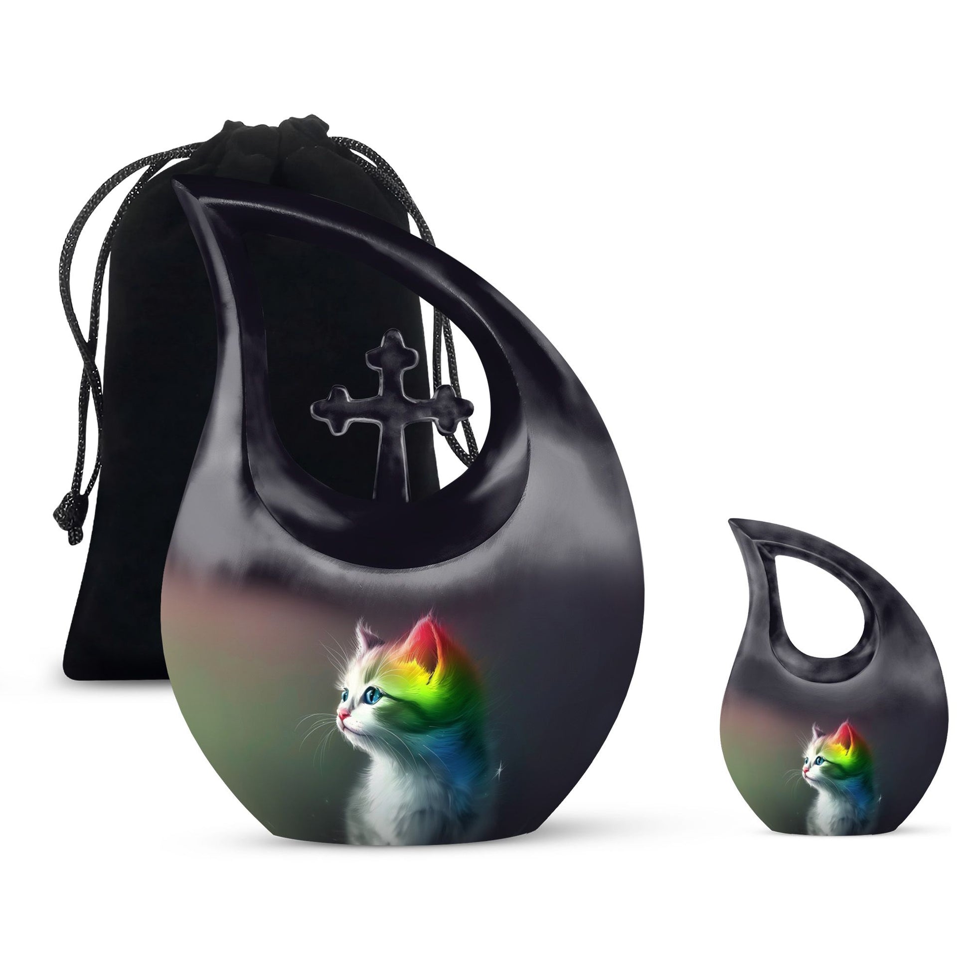 10-inch Spectral Whisker Glow Urn 