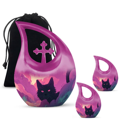 10-inch Magenta Mystery Watcher Urn