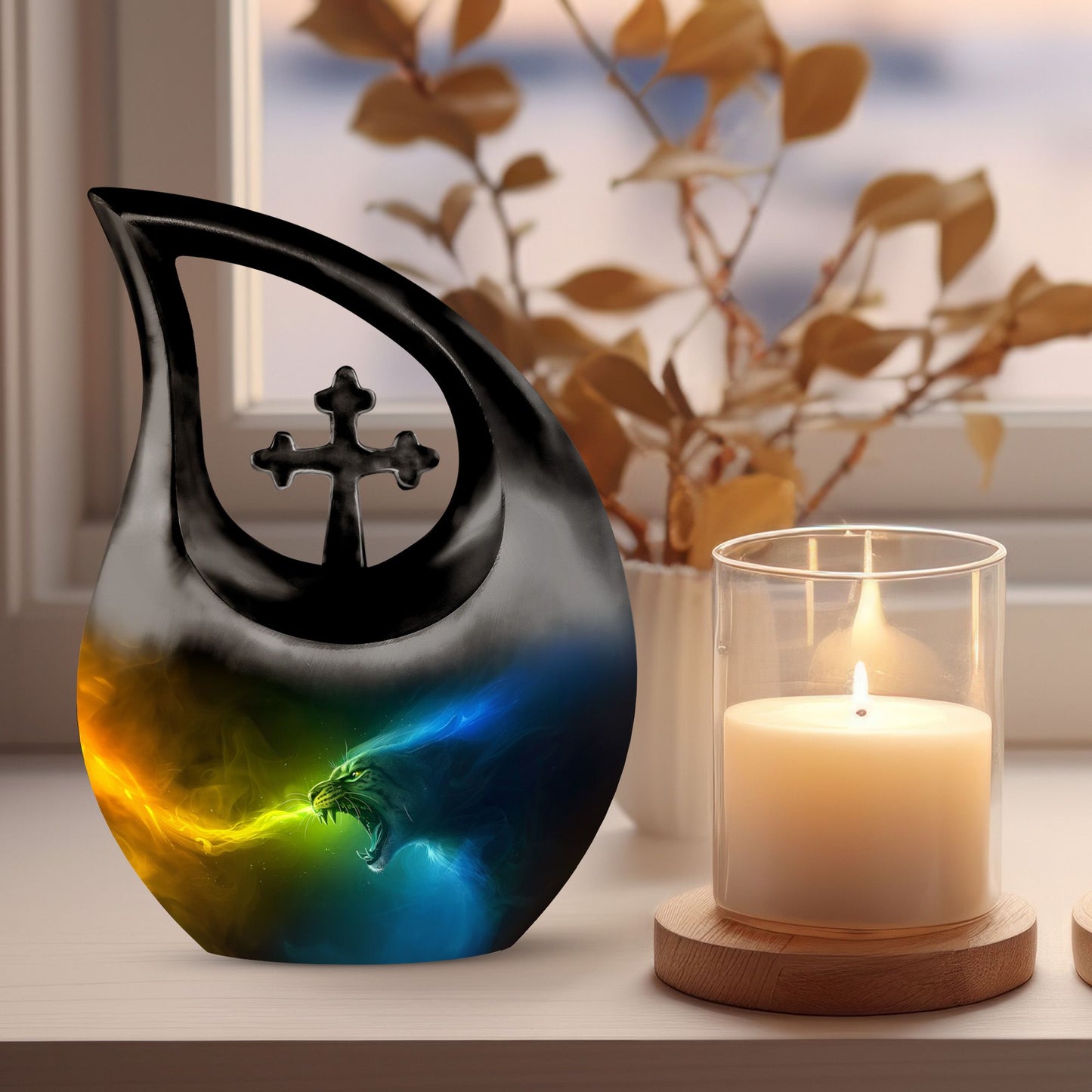 Fire and Ice Urn,