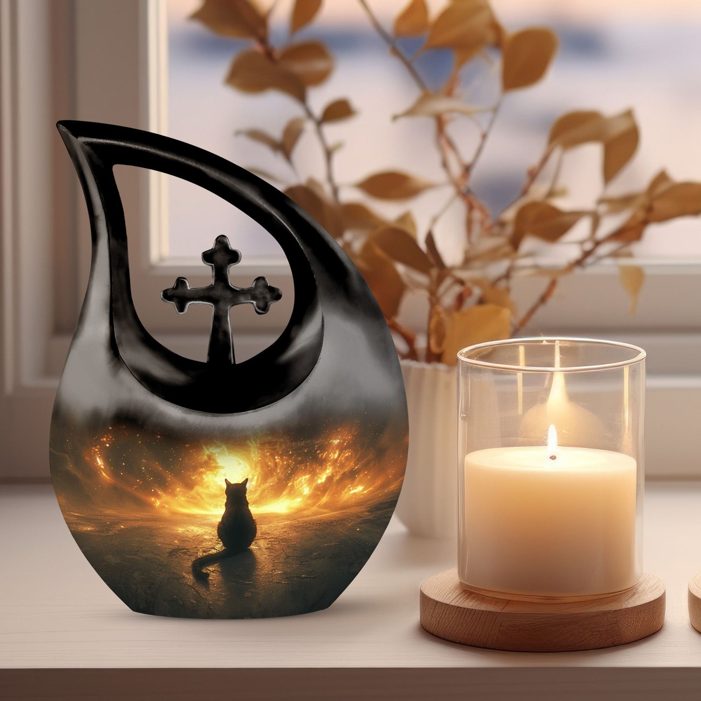 10-inch Elemental Watcher Urn 