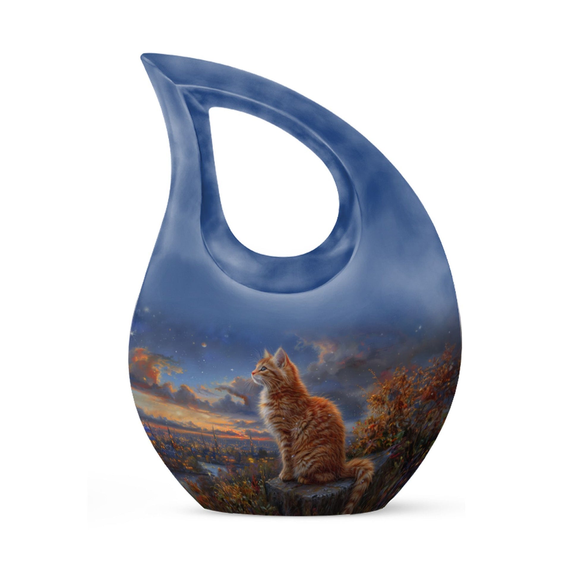Enigmatic Flames Urn