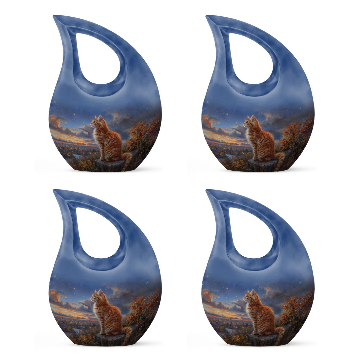 Enigmatic Flames Urn
