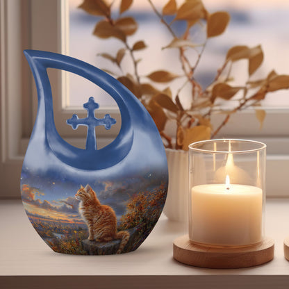 Enigmatic Flames Urn