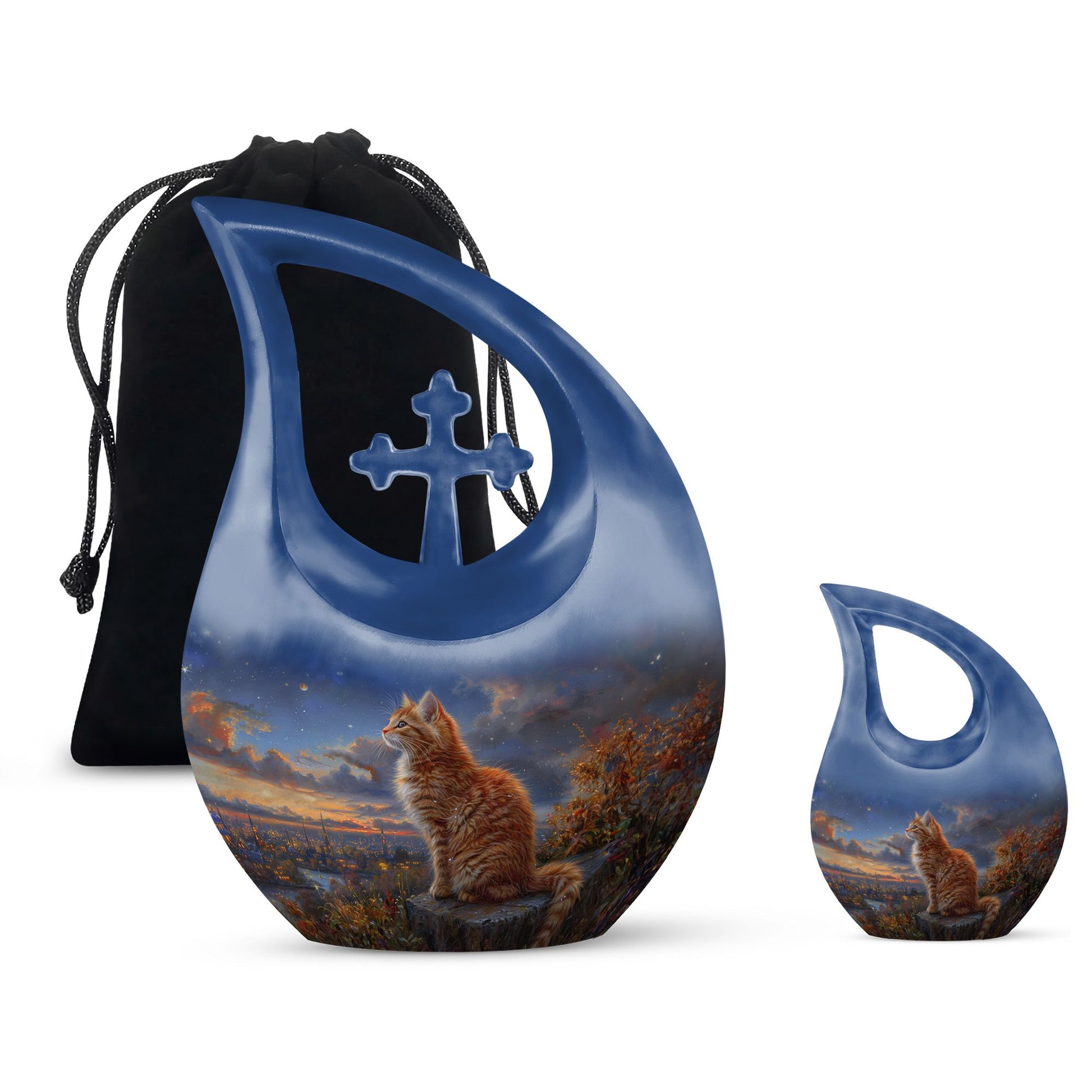Enigmatic Flames Urn