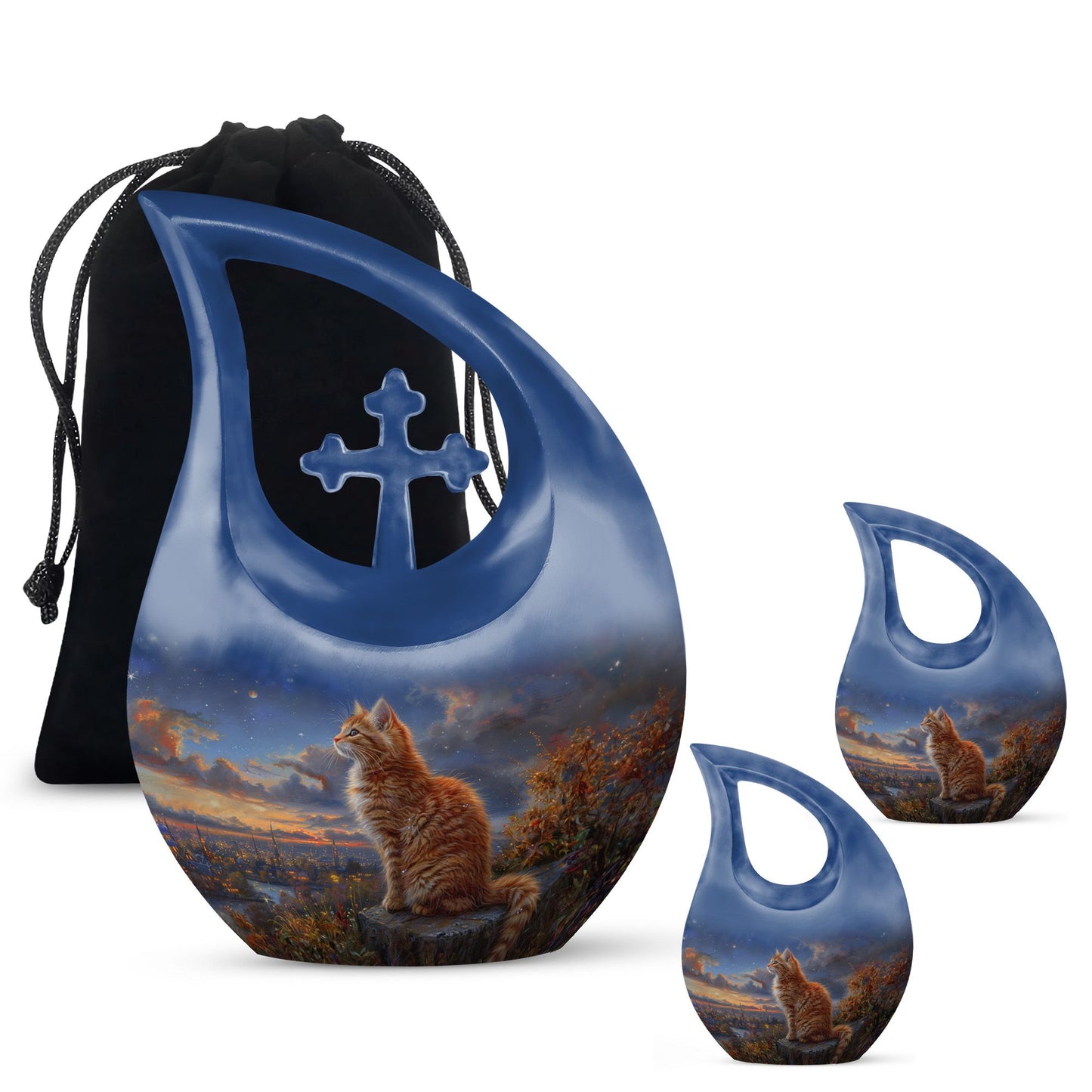 Enigmatic Flames Urn