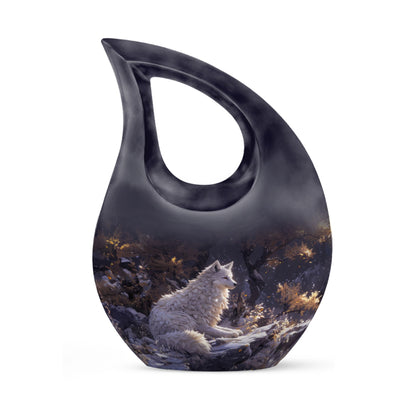 10-inch Winter's Whisper Urn