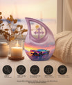 10 inch Chromatic Sunset Reflections Urn 
