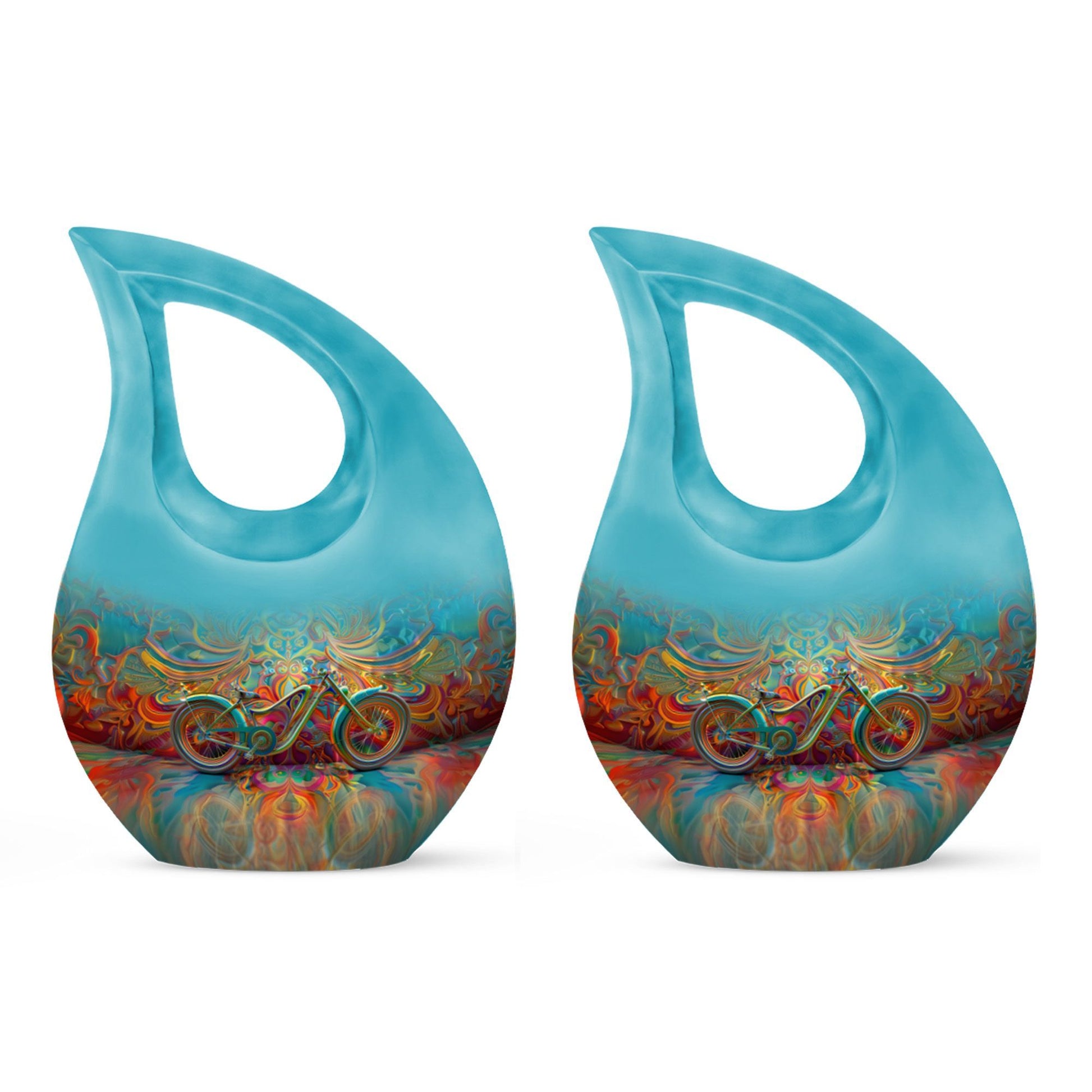 10 inch Psychedelic Cycle Dreams Urn 