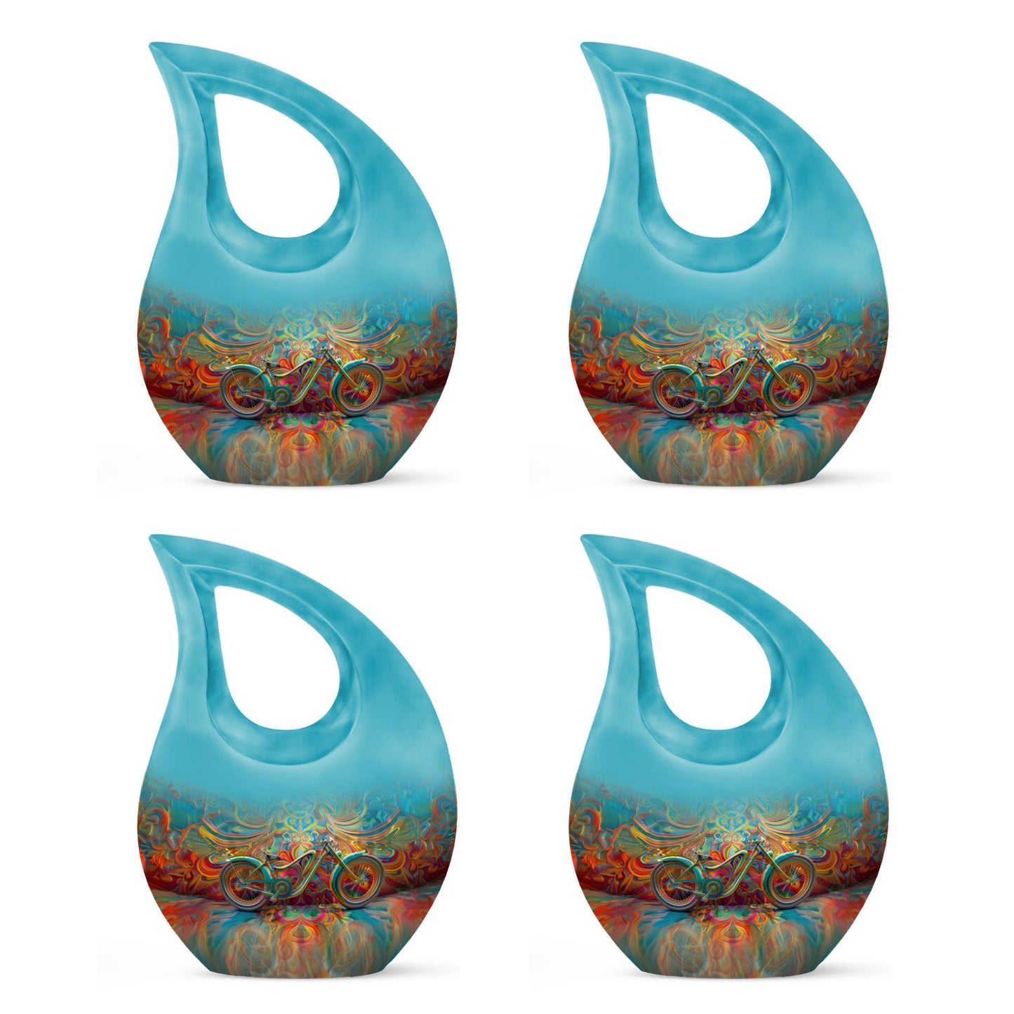 10 inch Psychedelic Cycle Dreams Urn 