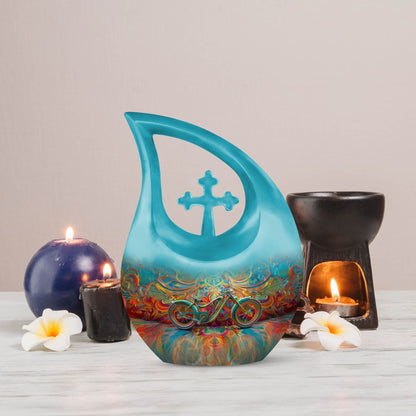 10 inch Psychedelic Cycle Dreams Urn 