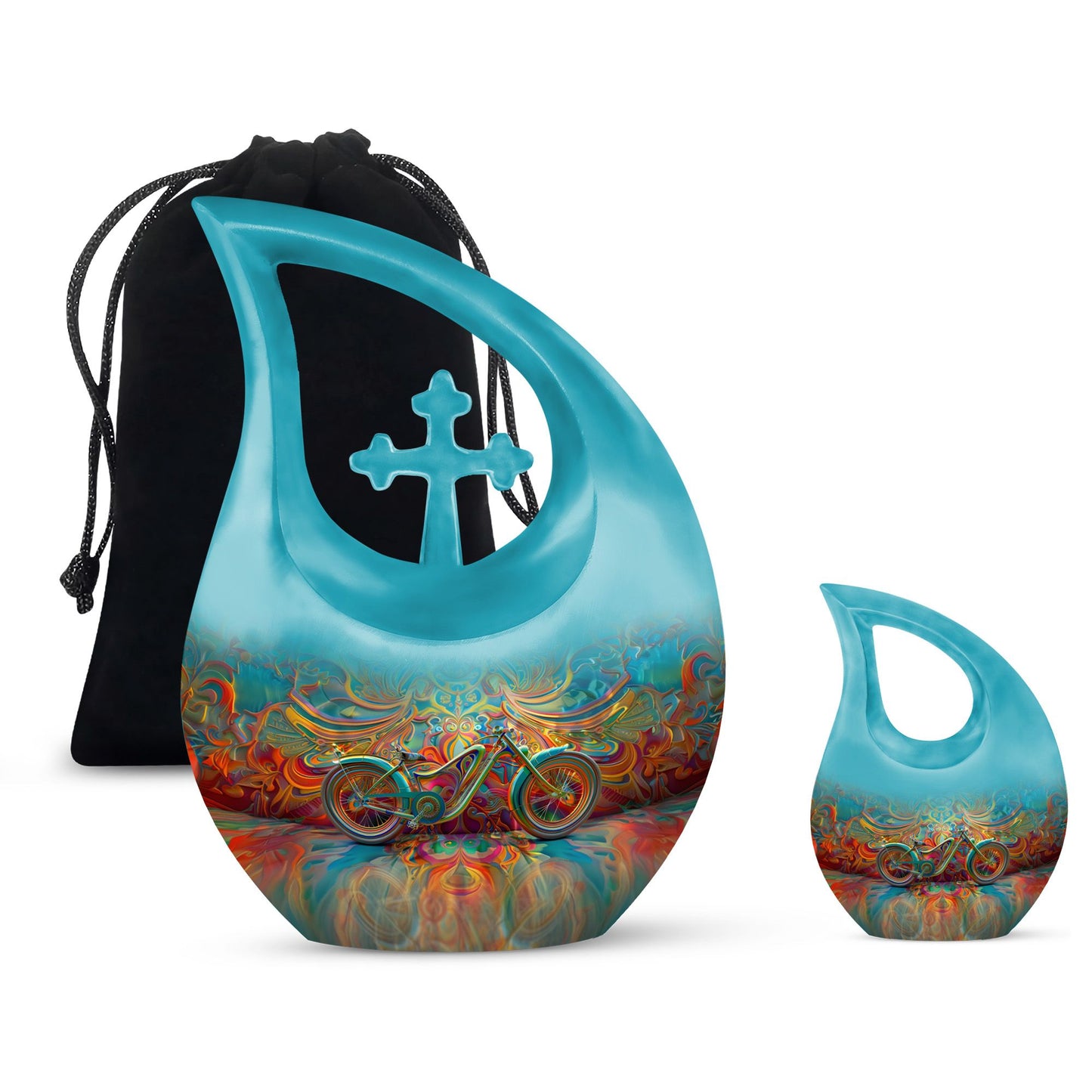 10 inch Psychedelic Cycle Dreams Urn 
