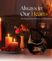 Ethereal Flame Songbird Cross Drop Urn