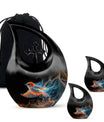 Ethereal Flame Songbird Cross Drop Urn