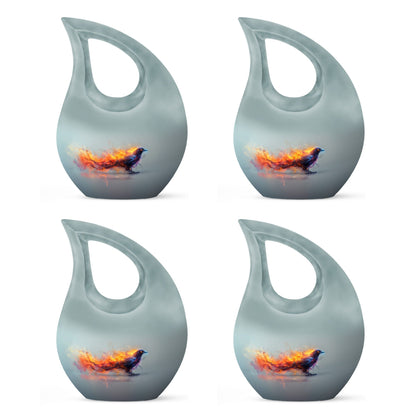 Affordable Fiery Raven Mirage Urn 