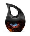 10-inch Luminous Ember Sparrow Urn
