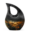 10-inch Phoenix Storm Rising urn