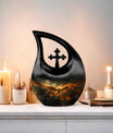 10-inch Phoenix Storm Rising urn