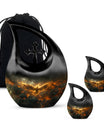 10-inch Phoenix Storm Rising urn