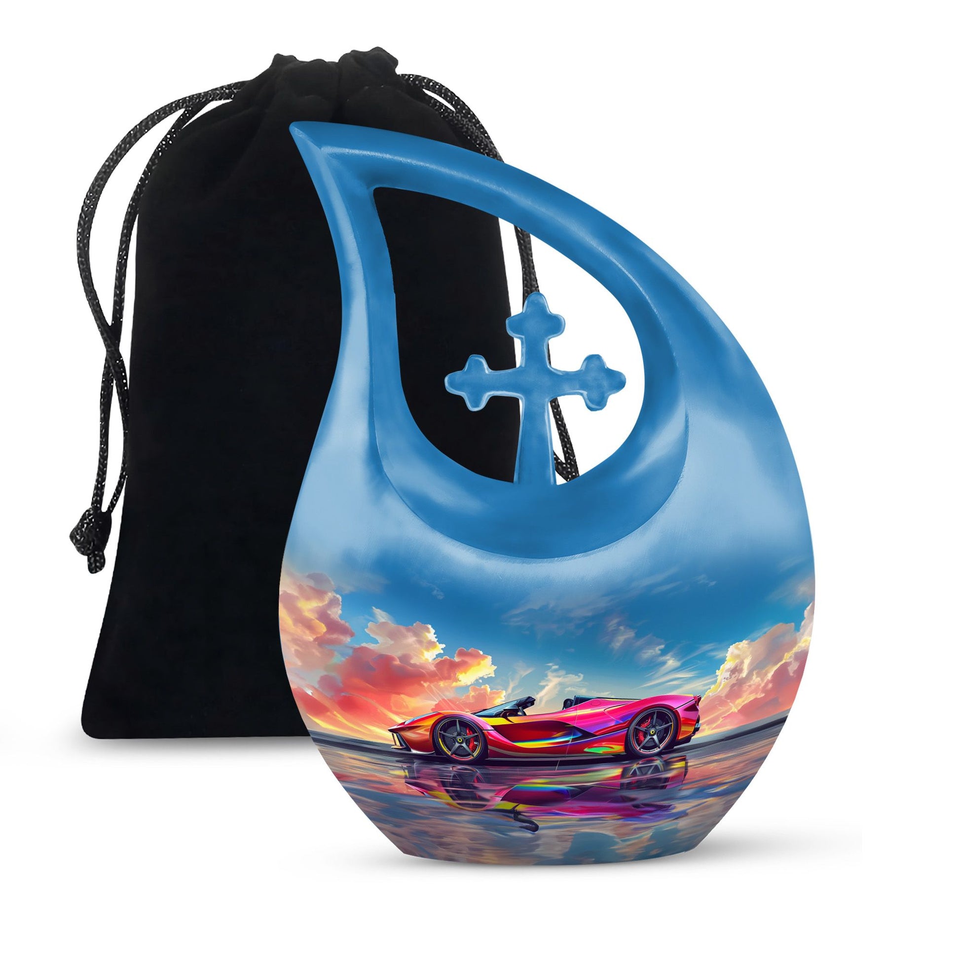 10-inch Sunset Spectrum Roadster Urn 