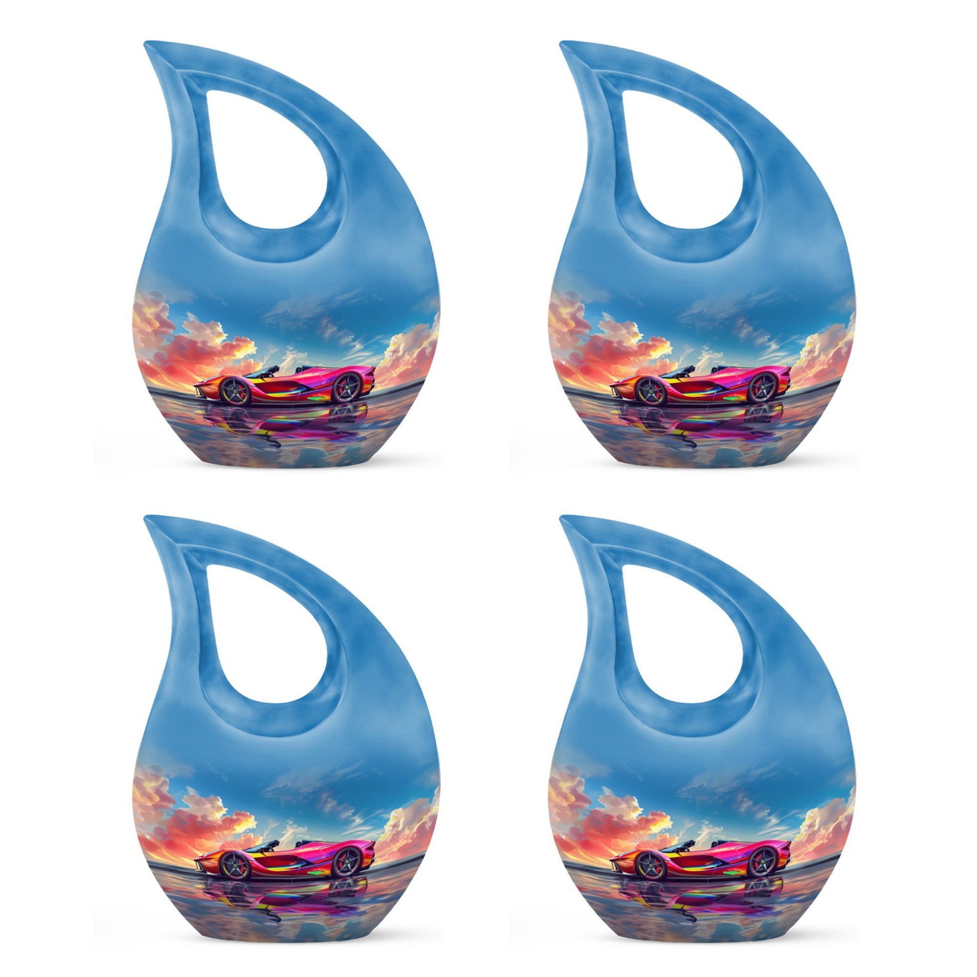 10-inch Sunset Spectrum Roadster Urn 